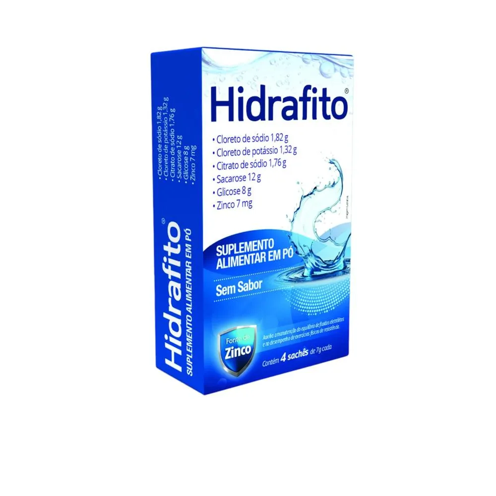 Imagem de Hidrafito Sem Sabor Pó com 4 Sachês com 7g