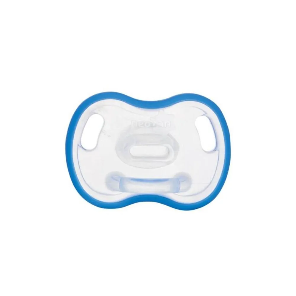 Imagem de Chupeta de Silicone Neopan Tamanho 1 Azul com 1 Unidade