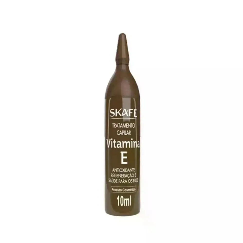 Imagem de Ampola para Tratamento Capilar com Vitamina E Skafe 10ml