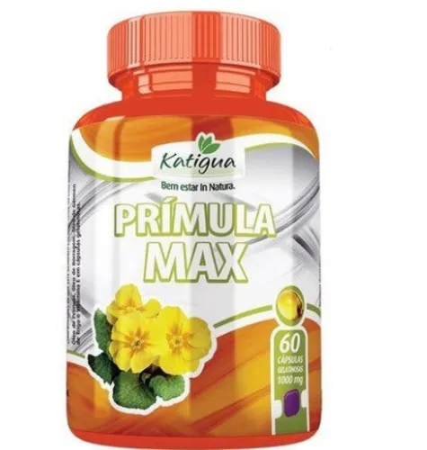 Imagem de Prímula Max 1000mg, frasco com 60 cápsulas