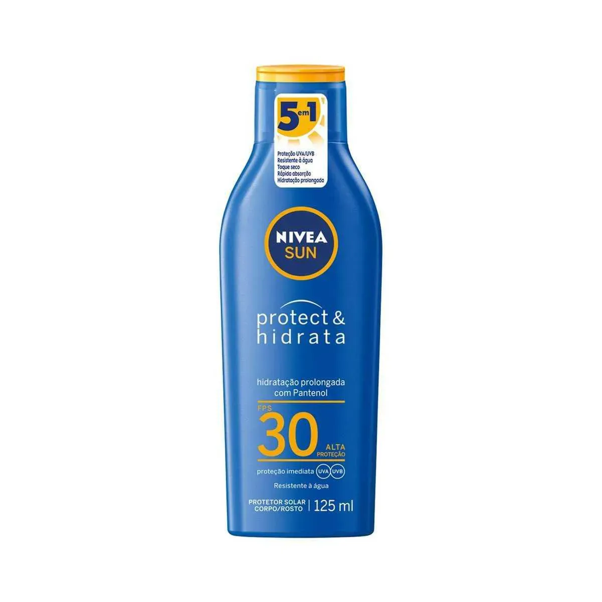 Imagem de Protetor Solar FPS 30 NIVEA SUN Protect & Hidrata 125ml