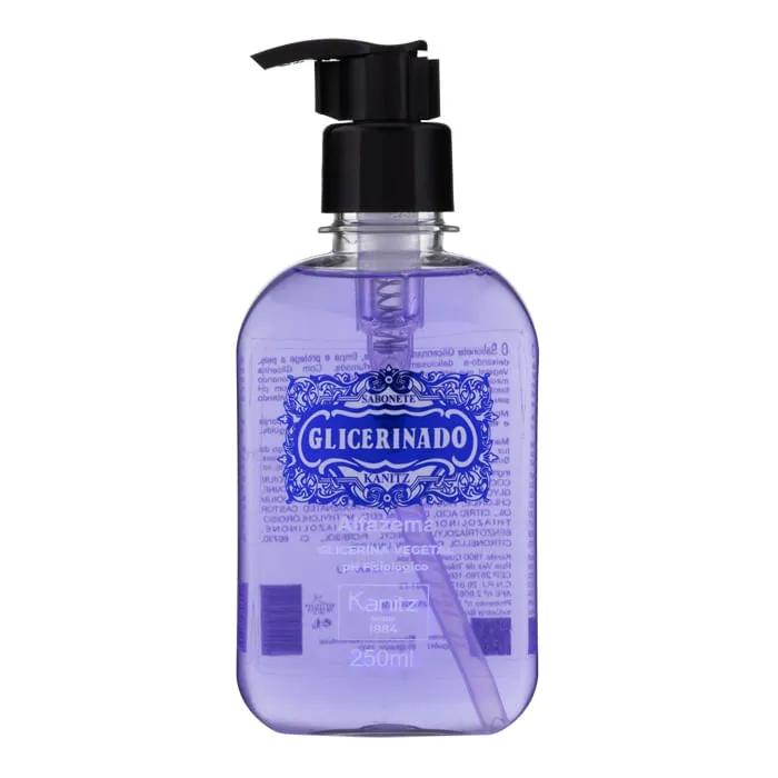 Imagem de Sabonete Líquido Kanitz Glicerinado Vegetal Alfazema 250ml