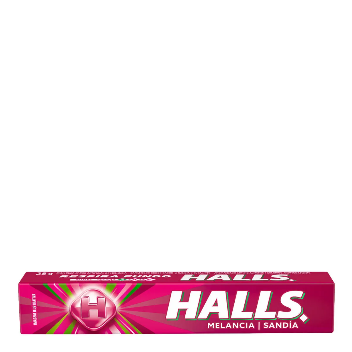 Imagem de Bala Halls Melancia 28g