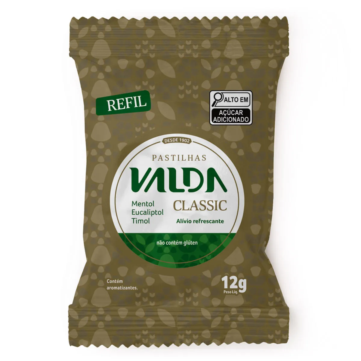 Imagem de Pastilhas Valda Classic Sachê - 12g