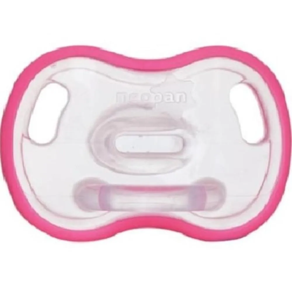 Imagem de Chupeta de Silicone Neopan Tamanho 1 Rosa com 1 Unidade