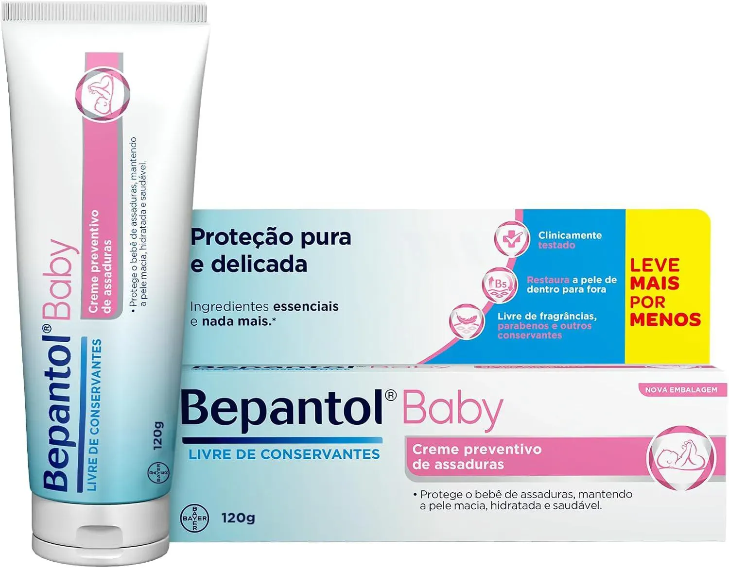 Imagem de Creme para Assaduras Bepantol Baby 120g