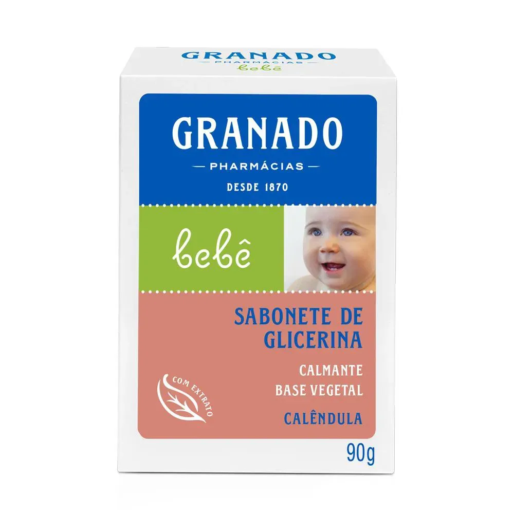Imagem de Sabonete em Barra Infantil Granado Bebê Calêndula 90g