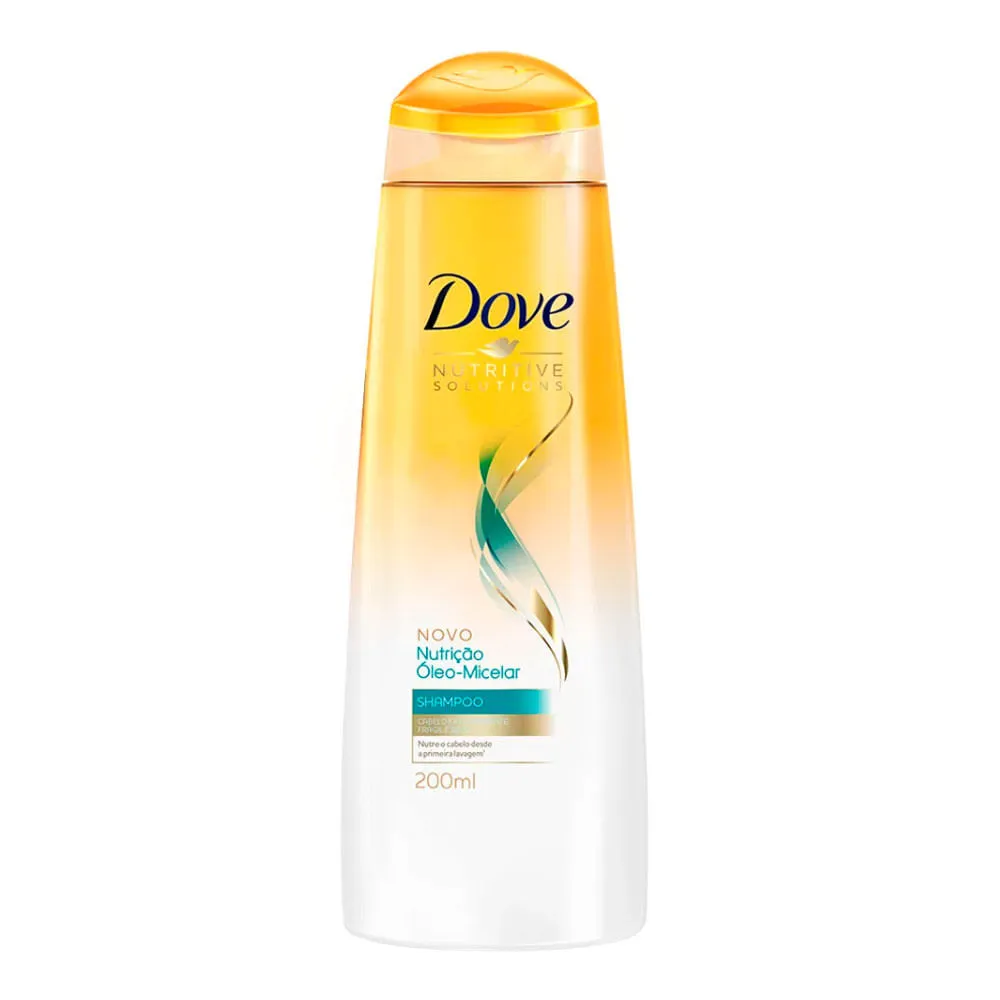 Imagem de Shampoo Dove Nutrição Óleo Micelar 200ml