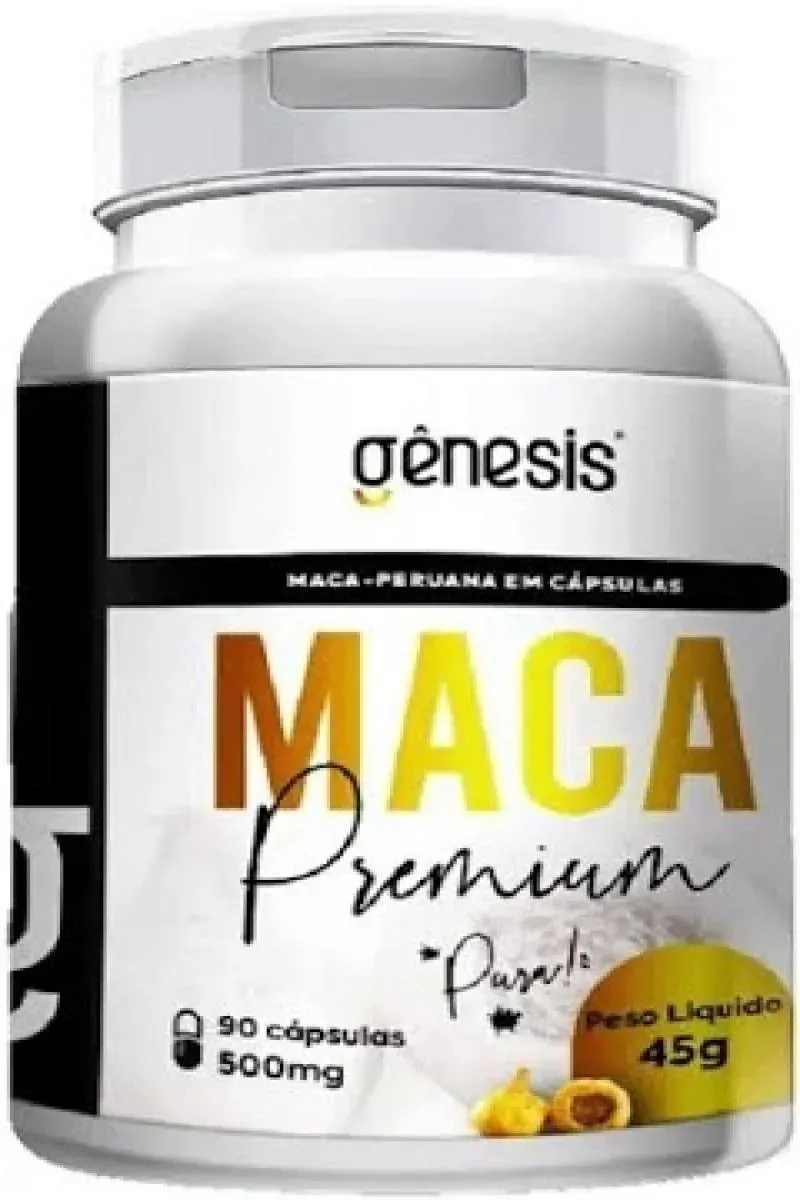 Imagem de Super Maca Peruana Original (materia Prima Importada) - 90 (cápsulas)  - 500mg - Padrão: Único